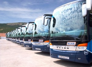автобусы испании