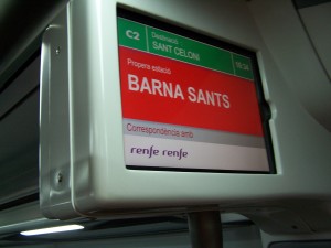 Как доехать от аэропорта Барселоны до вокзала Сантс